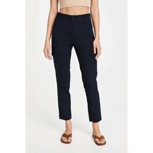 J. Crew Womens Cropped Cargo Pants Blue Size 29P Utility‎ Style Casual
